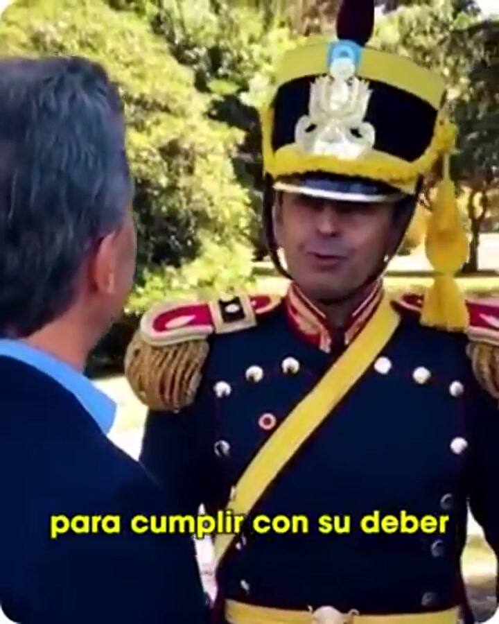 Macri compartió un asado con Granaderos en el aniversario del regimiento