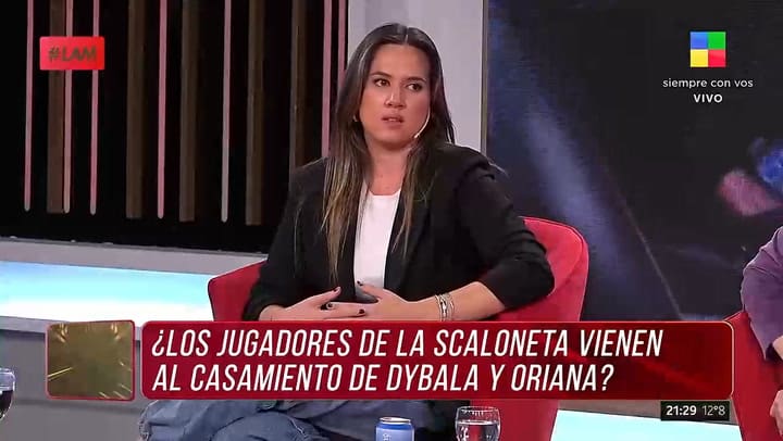 Quienes son los jugadores de la seleccion argentina que estaran en el casamiento de Oriana Sabatini y Paulo Dybala