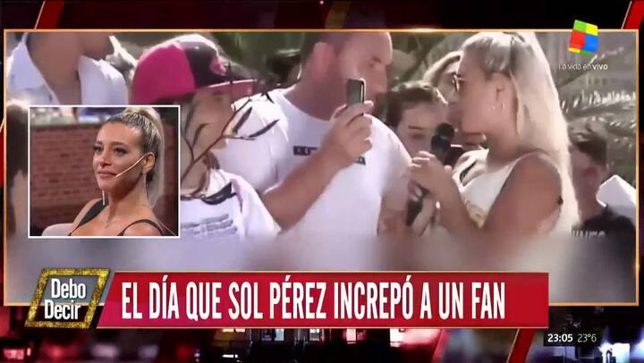 Sol Pérez contó qué sintió cuando un hombre le filmó la cola en un móvil - Fuente: América TV