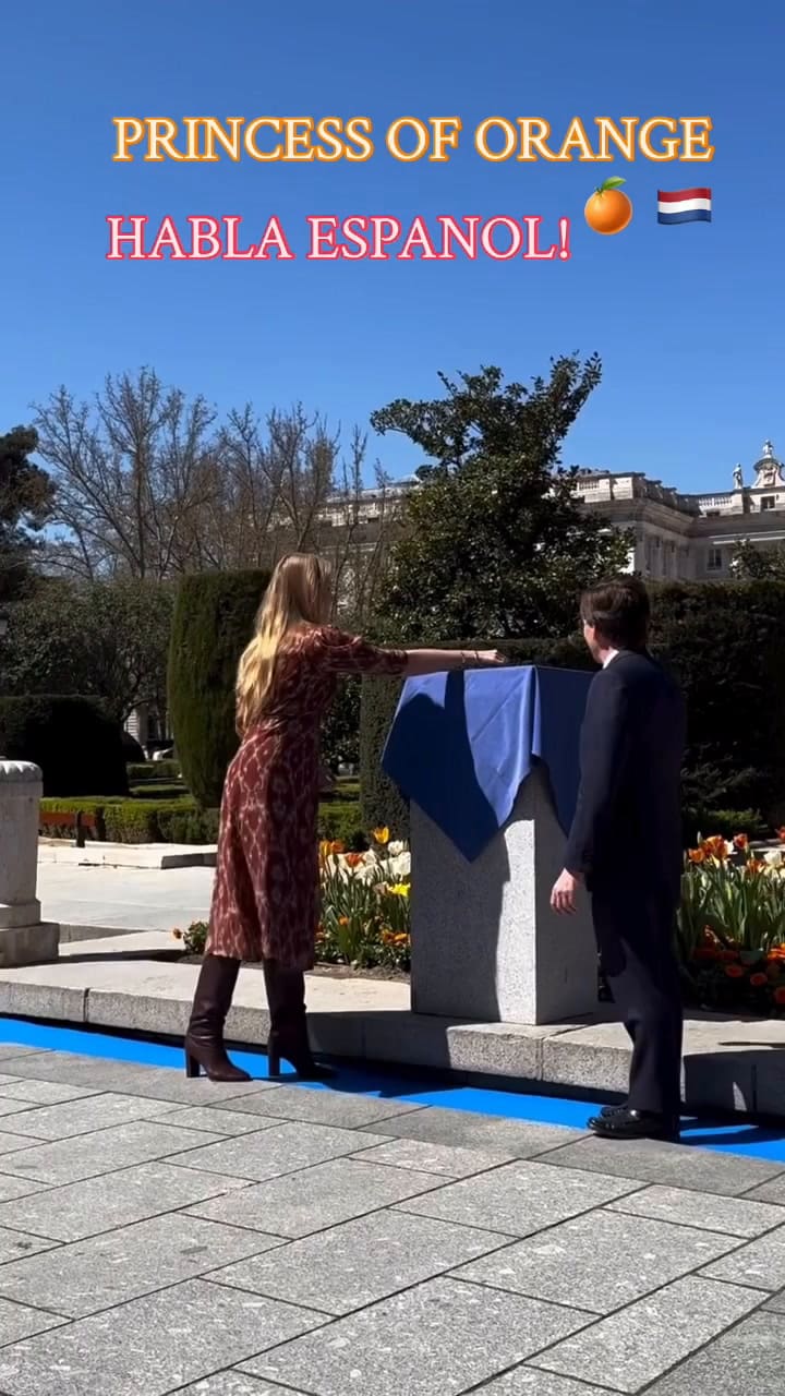 El video de Amalia que es tendencia porque habla español fluido