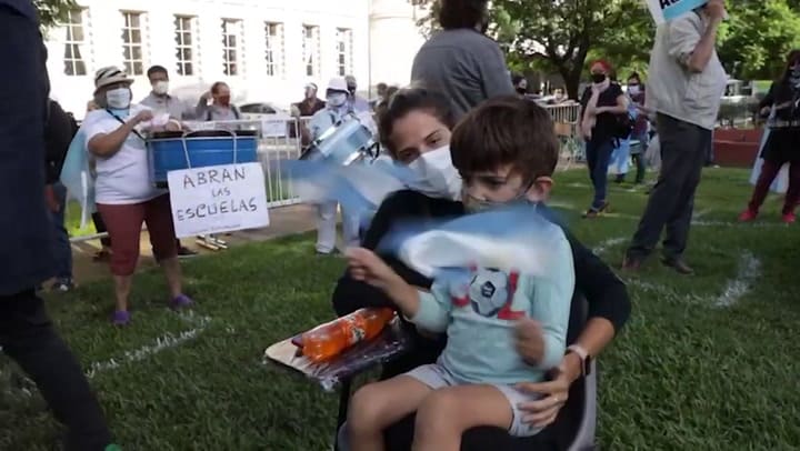 marcha por las escuelas