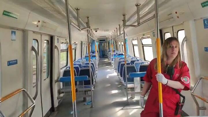 Los pasajeros fueron evacuados