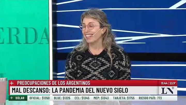 La medica Maria Marta Perin en LN+