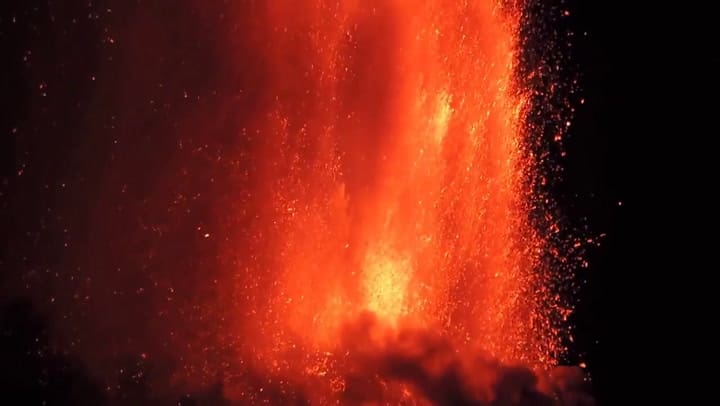 Volcán Villarrica, erupción del año 2015