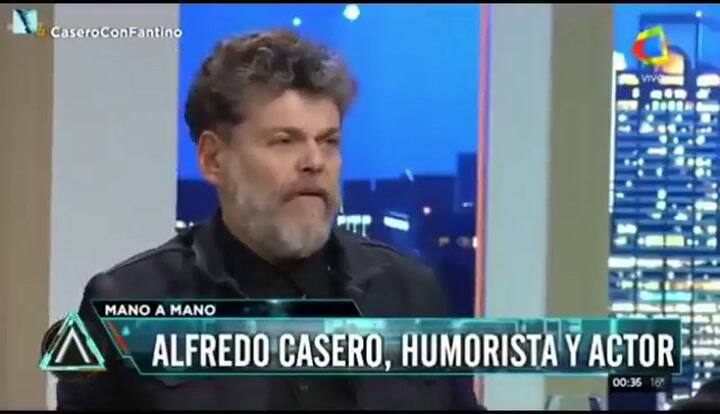 Alfredo Casero en el programa de Fantino - Fuente: América TV
