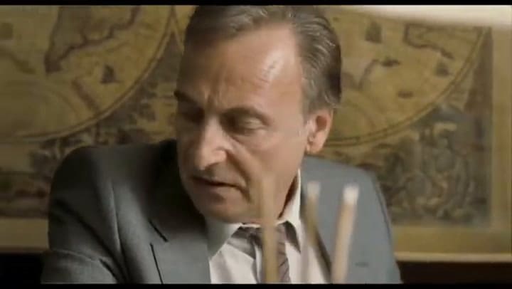 Héctor Alterio en La historia oficial