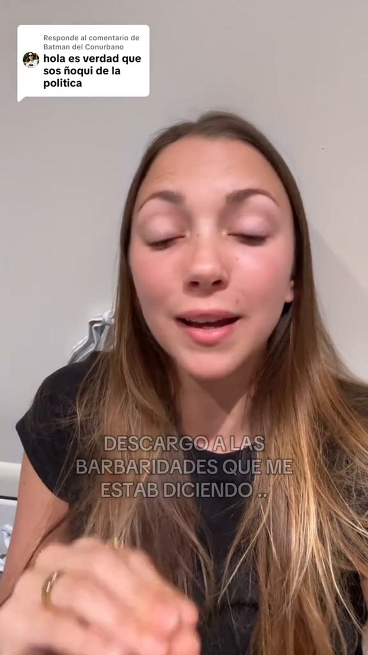 El descargo de la tiktoker Daniela Batlle Casas tras las acusaciones por haber trabajado con Gerardo Milman