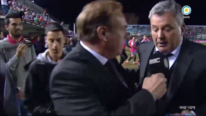 La emoción de Humberto Grondona