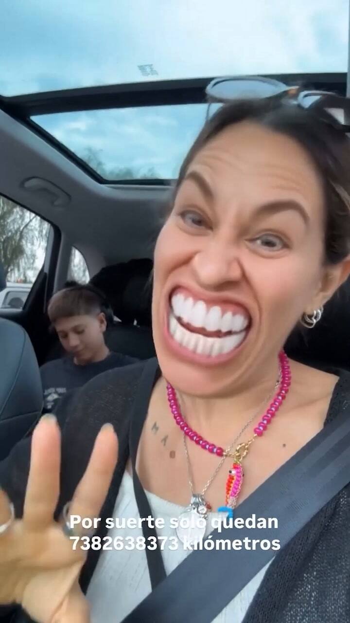 Jimena Barón brindó detalles del inconveniente técnico que sufrió con su familia en medio de su viaje a Corrientes