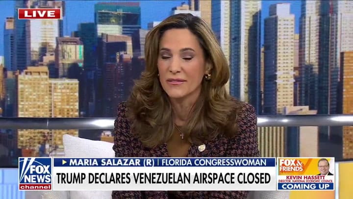 La legisladora latina María Elvira Salazar reveló detalles de la llamada entre Trump y Maduro