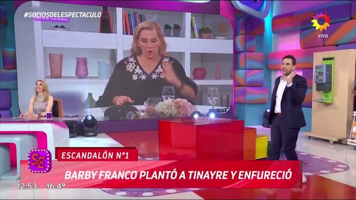 La bronca de Marcela Tinayre con Barby Franco