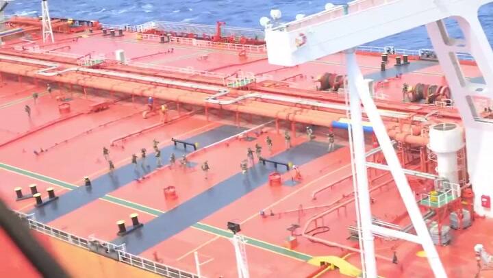 Estados Unidos aborda un petrolero sancionado