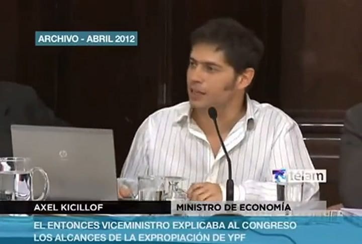 El día que Axel Kicillof habló de la expropiación de YPF