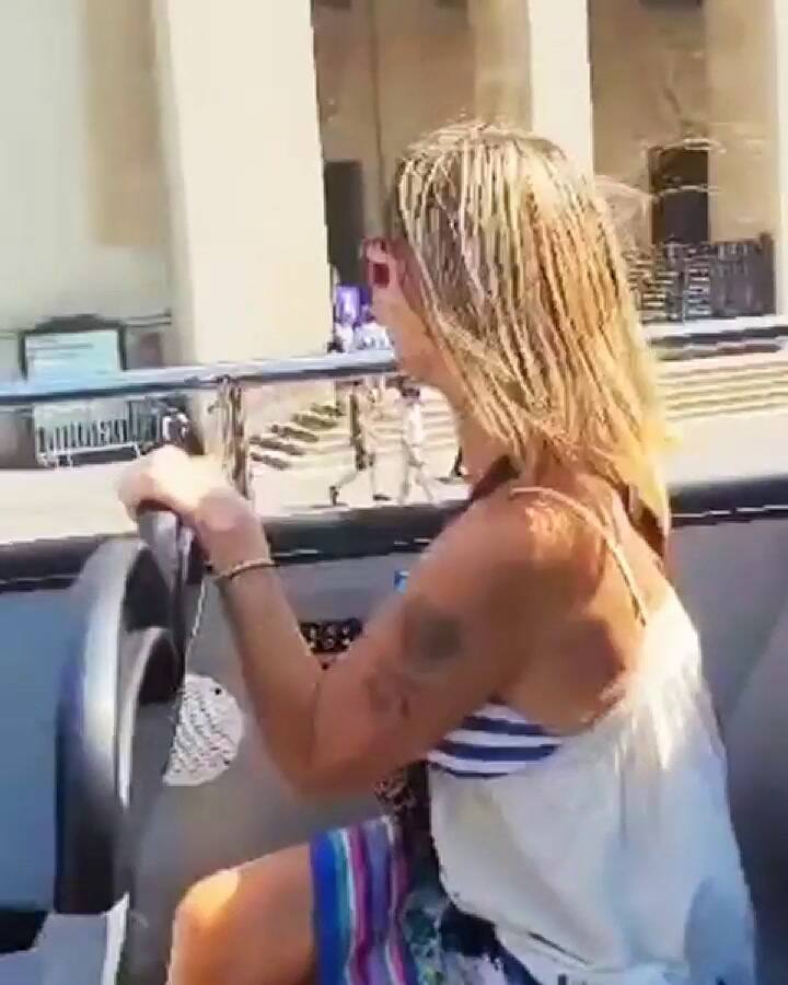 Fabiana Cantilo mostró su recorrida por Paris