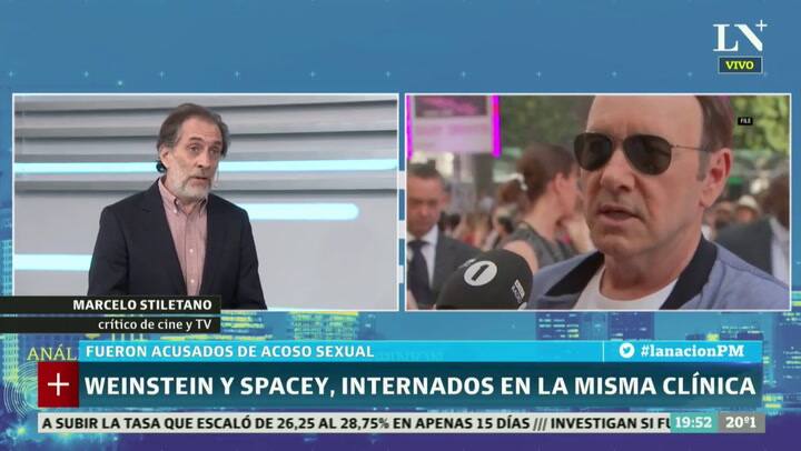 Harvey Weinstein y Kevin Spacey, internados en la misma clínica