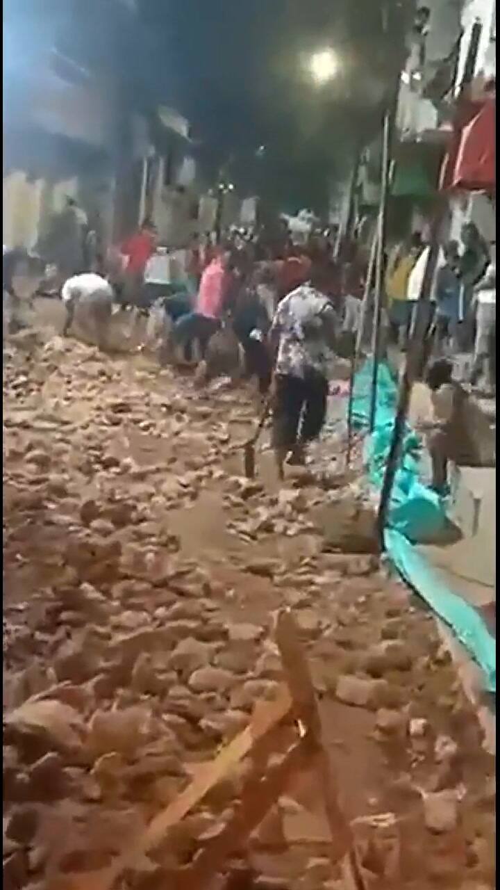 La búsqueda de oro en un pueblo de Colombia