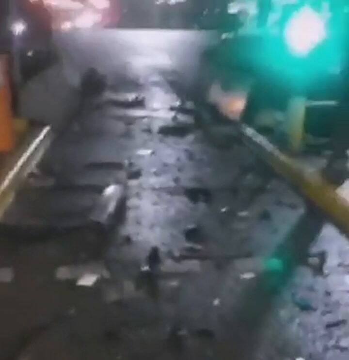Chocó violentamente contra una cabina del peaje en la Panamericana y murió