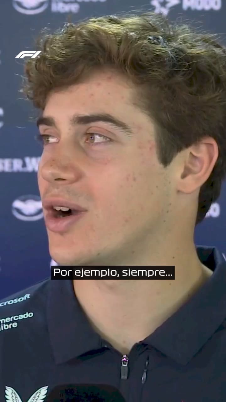 "Las 'costumbres' necesarias de Franco", escribieron desde la cuenta oficial de F1