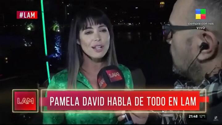 Pamela David habló sobre la salida de Viviana Canosa de A24