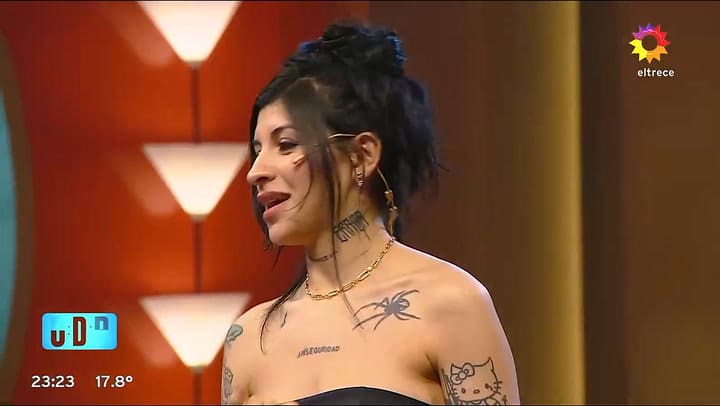 Cazzu le ensena a perrear a Mario Pergolini