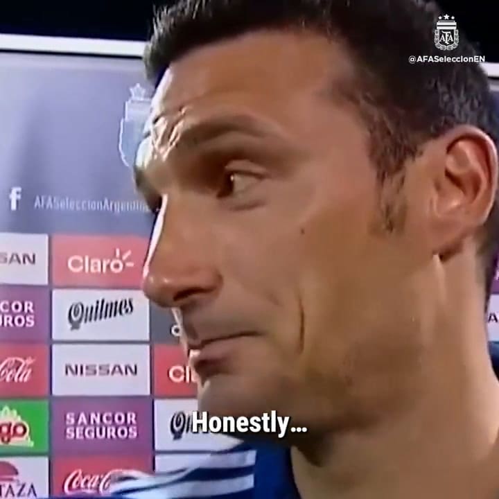 El emotivo video de la AFA en homenaje a Scaloni por su cumpleaños