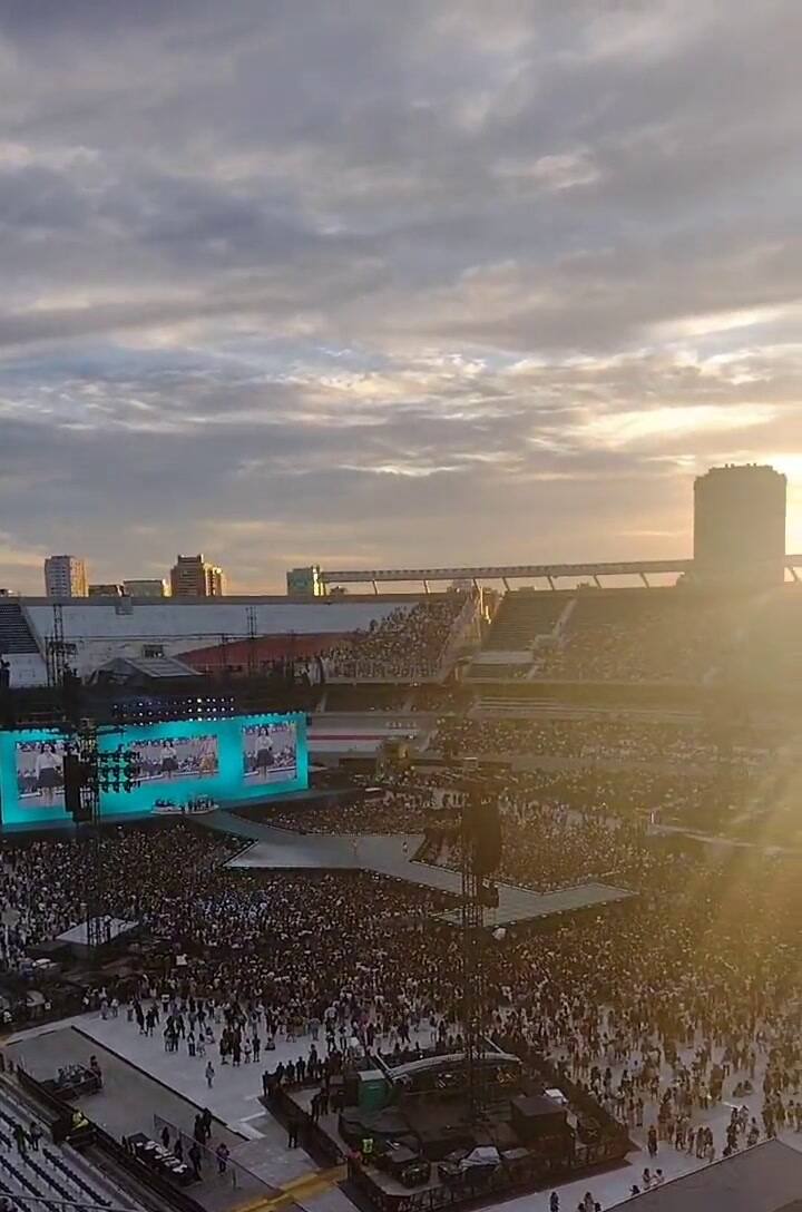 Louta abrió el show de Taylor Swift