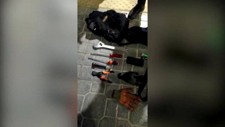 Detienen a un 'hombre araña' que robaba en Caballito