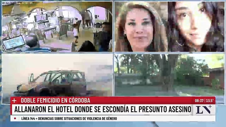 Juan, testigo del doble femicidio en Cordoba