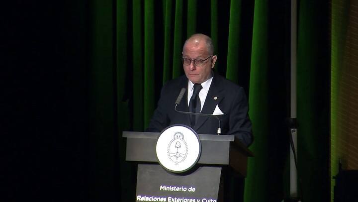 El canciller Jorge Faurie se refirió a la búsqueda del submarino ARA San Juan