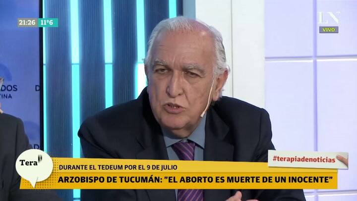 Ricardo Gil Lavedra sobre el aborto:'la Iglesia no tiene nada que hacer acá'