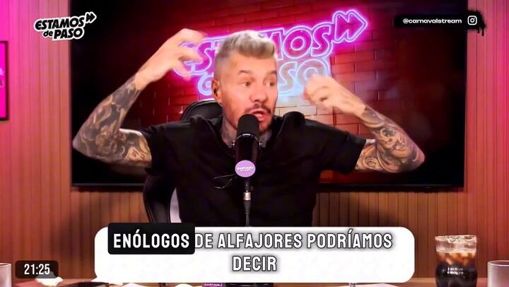 El fanático de los alfajores Orense es Marcelo Tinelli