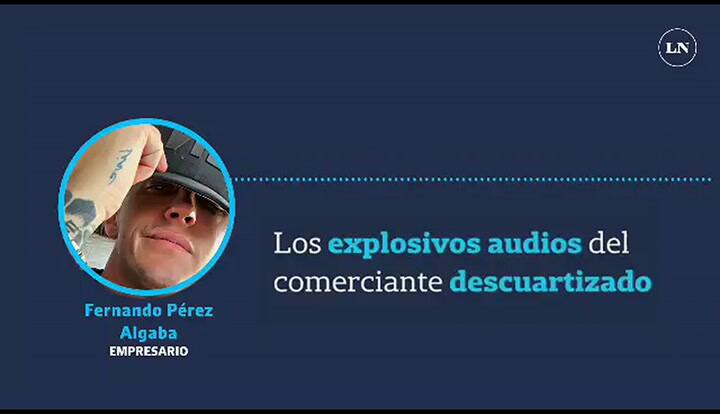 El nuevo audio que se conoció de Fernando Pérez Algaba