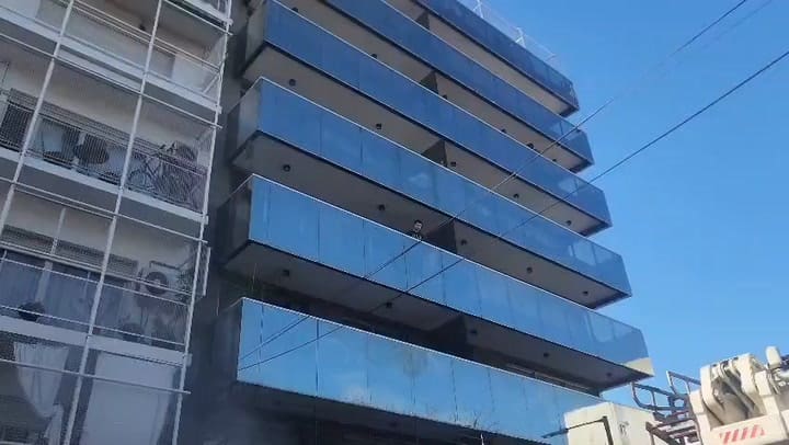 El incendio en un edificio de Palermo