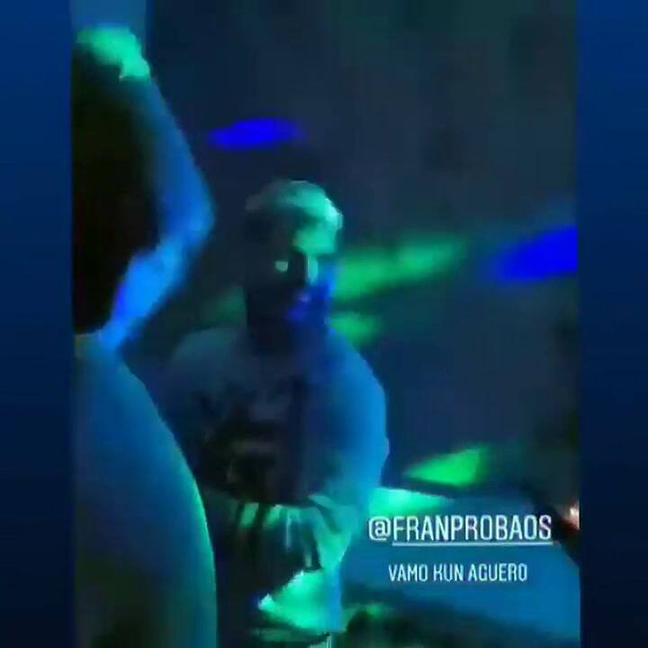 El Kun en el cumpleaños de Tini - Fuente: Instagram