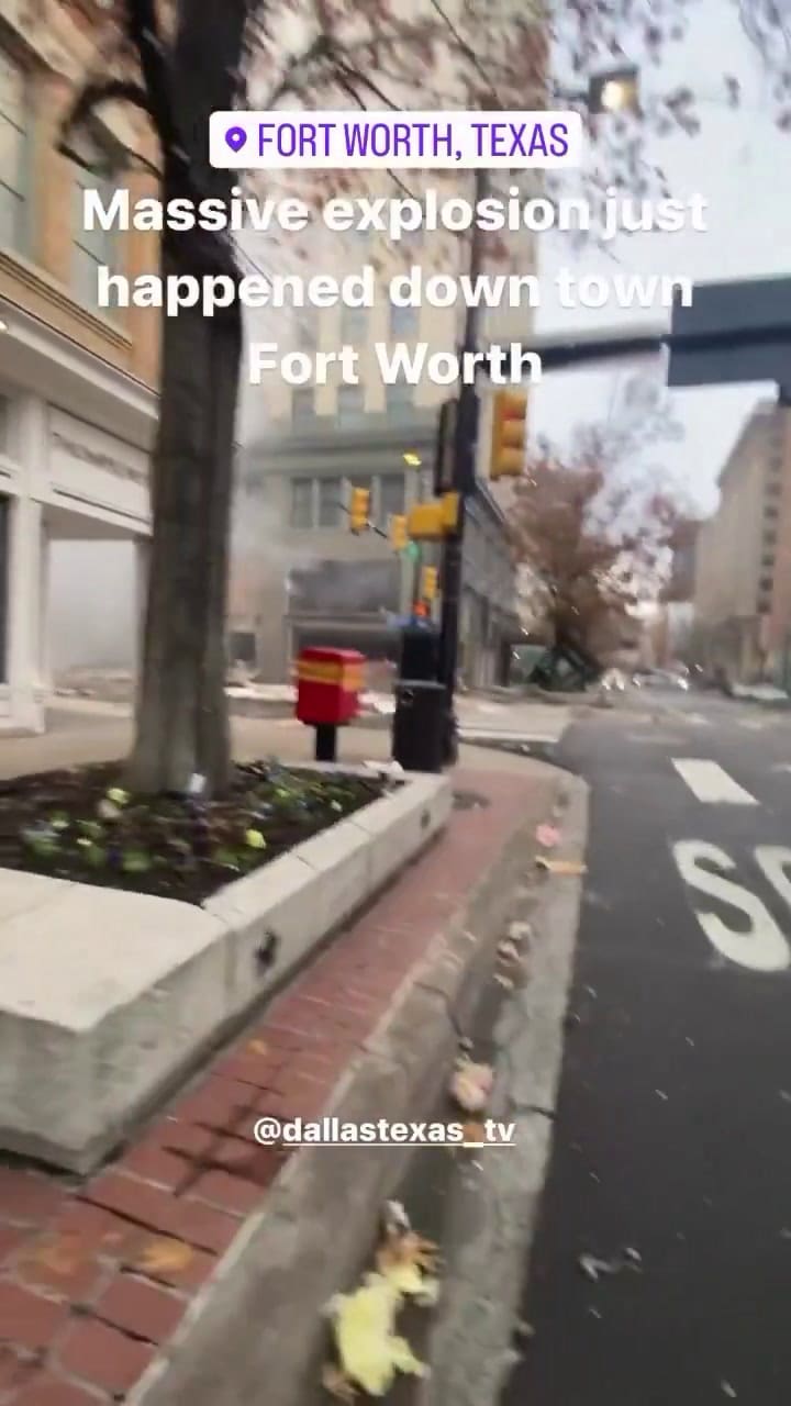 La masiva explosión reportada a través de redes sociales