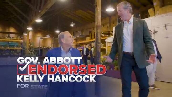El apoyo de Greg Abbott a Hancock que choca con las decisiones de Donald Trump