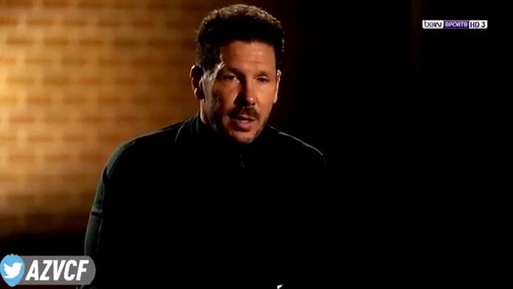 Las palabras del Cholo Simeone sobre Basile - Fuente: Twitter