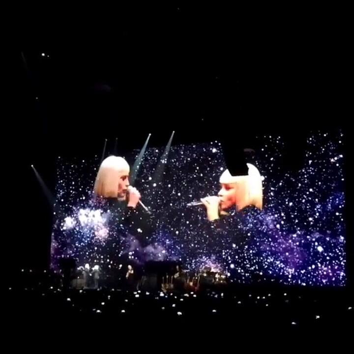 Las coristas de Roger Waters en Us and Them tour - Fuente: Instagram sebaespo