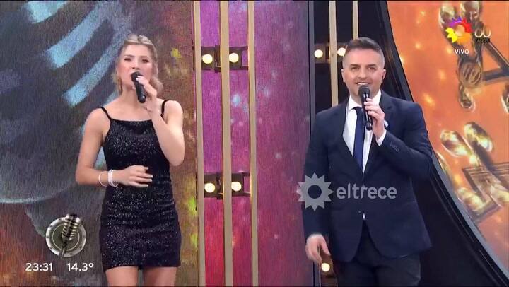 Cantando 2020. 'Fuiste' de Gilda por Floppy Tesouro y Pablo Turturiello - Fuente: eltrece