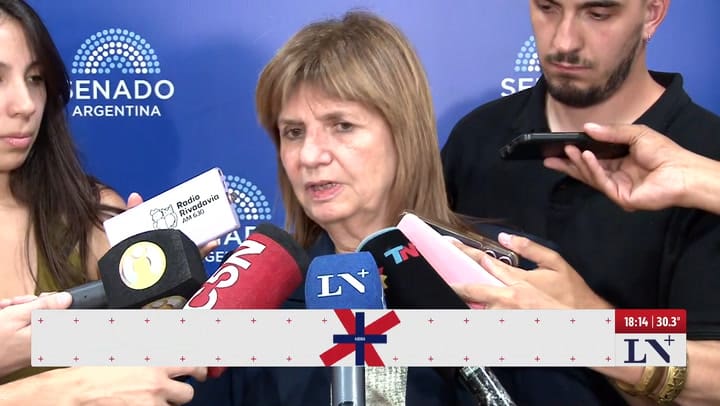Hablo Patricia Bullrich sobre la reforma laboral