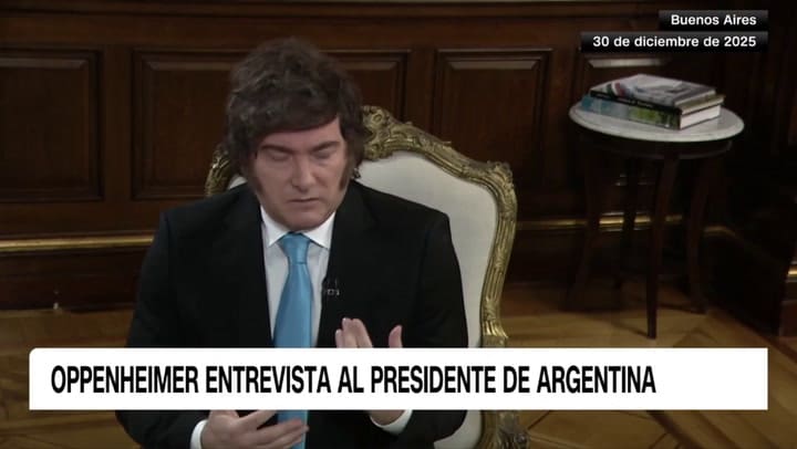 Milei habló sobre el lugar que eligió para dormir en Olivos