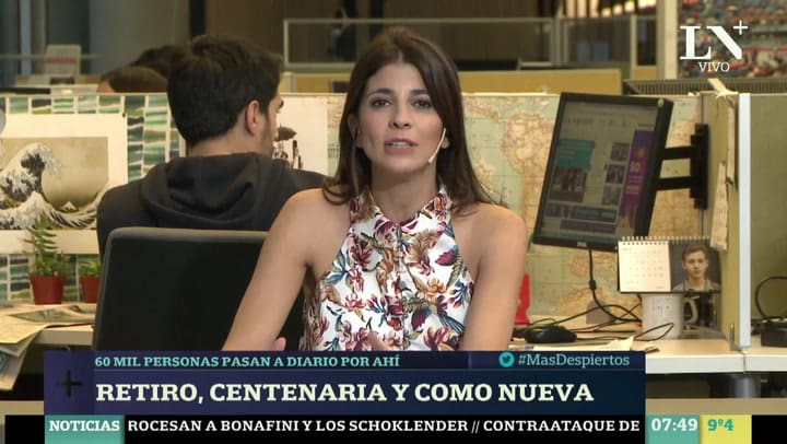 La estación de Retiro, de estreno