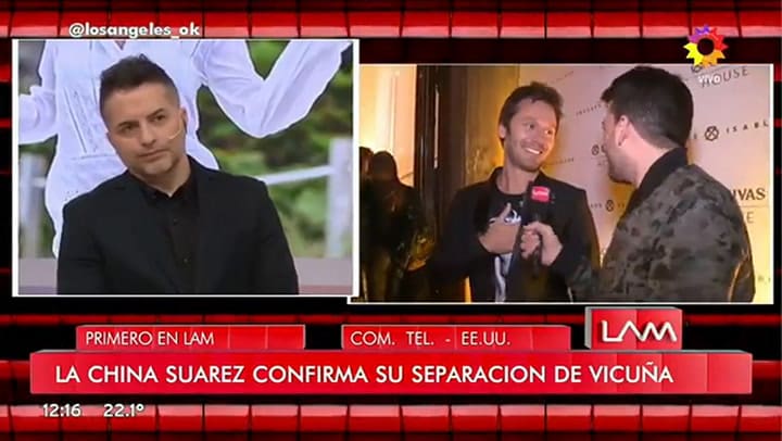 La China Suárez rompió el silencio sobre su relacion con Vicuña - Fuente: el trece tv