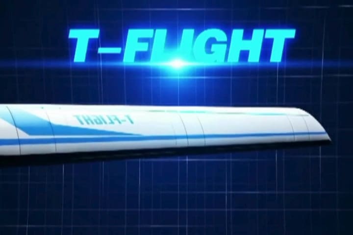 Así sería el tren más rápido que la velocidad del sonido