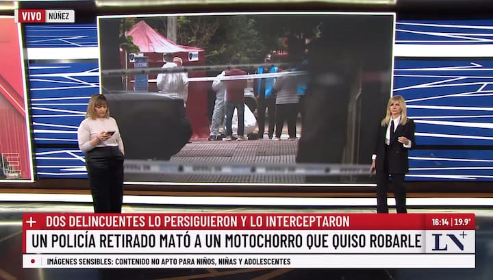 Persecución y tiroteo: murió un motochorro