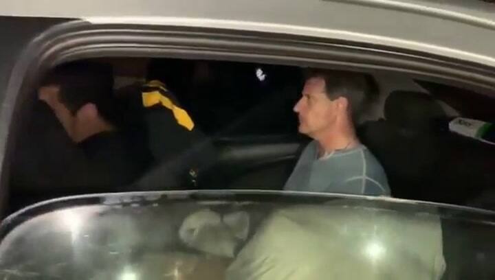 Así detuvieron al oftalmólogo Fernando Bustince condenado por abusar de sus hijos - Fuente: Twitter