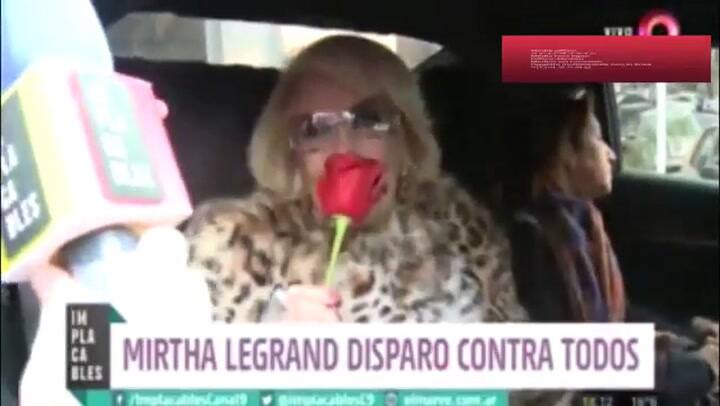 Mirtha y su enojo con Andy Kusnetzoff