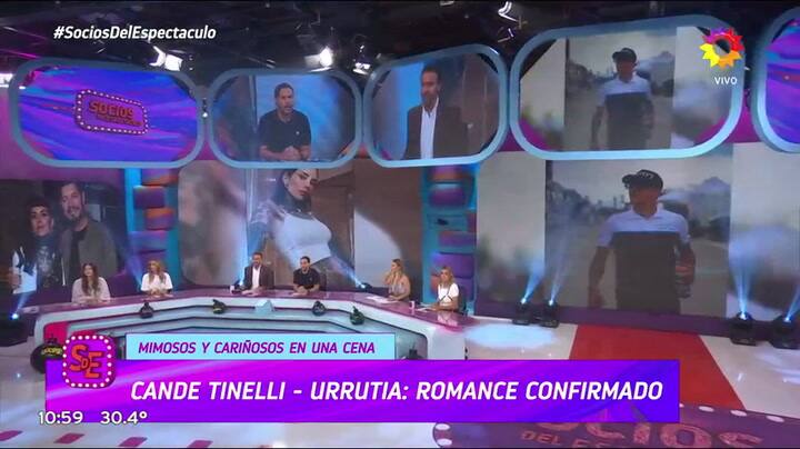 Cande Tinelli confirmó su nuevo romance: hubo cena familiar