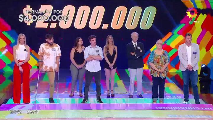 Nora contó su historia de amor con Alfredo en Los 8 escalones de los dos millones