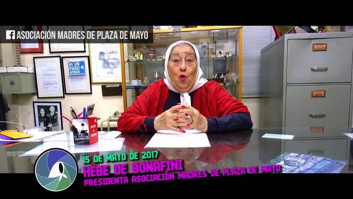 Hebe de Bonafini: 'Es el precio que tenemos que pagar por haber dicho que Macri era nuestro enemigo'